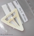 White vintage 60s buckle — ReFabFun