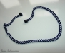 Blue and white beads necklace — ReFabFun