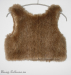 70's fake fur refab top  — ReFabFun