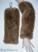 70's fake fur sleeves 