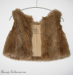 70's fake fur refab top  — ReFabFun