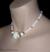 80s white gold necklace — ReFabFun