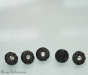 Black glas buttons — ReFabFun