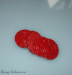 Red wooden buttons — ReFabFun