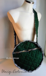 Green lace bag
