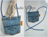 Upcycled jeans-bag 2307