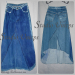Upcycled jeans skirt — Studio-Unicps
