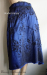 Blue flower wrap skirt — Studio-Unicps