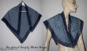 Dark blue Kerchief-Scarf — Studio-Unicps