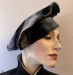 Grey+black hat