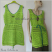 Green crochet dress/top — Studio-Unicps