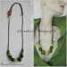 Green refab necklace