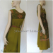 Green batik fab dress — Studio-Unicps