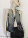 Grey tie-dye top — Studio-Unicps