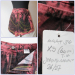 Black-red refab jeansshort — Studio-Unicps