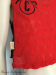 Red lace top — Studio-Unicps