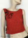 Red lace top — Studio-Unicps