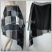 Black-gray patchwork skirt — Studio-Unicps