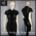 Black Plissé Top  — Studio-Unicps