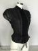 Black Plissé Top  — Studio-Unicps