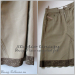 Sand colour re-fab. Jeans skirt — Studio-Unicps